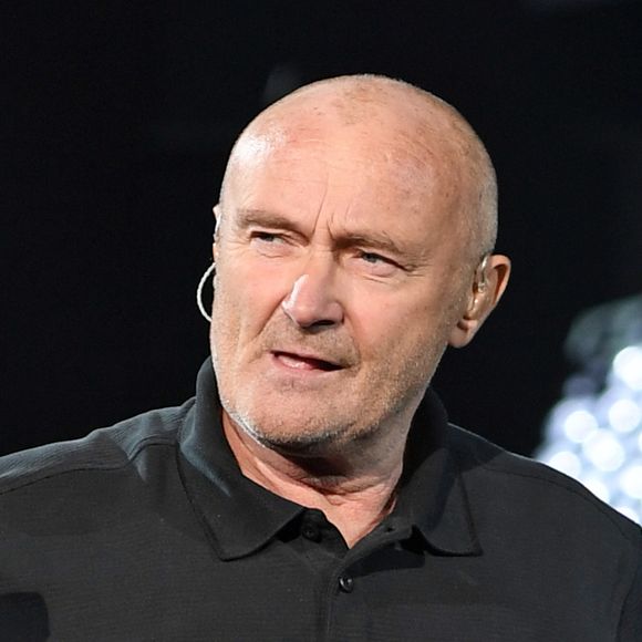 Phil Collins lors de la cérémonie d'ouverture de l'US Open 2016 au USTA Billie Jean King National Tennis Center à Flushing Meadow, New York, le 29 août 2016.