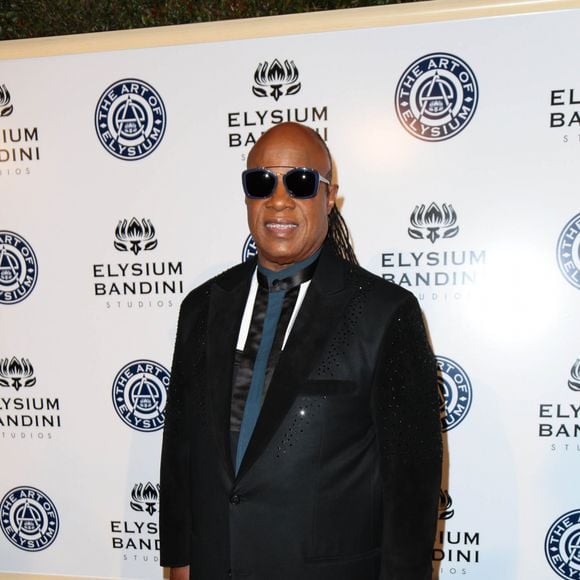 Stevie Wonder Stevie Wonder lors du 10ème Gala Annuel "The Art Of Elysium" au studios Red à Los Angeles, Californie, Etats-Unis, le 7 janvier 2017.