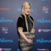Tori Spelling enceinte à la première de ''Moana'' à Hollywood, le 14 novembre 2016 © Birdie Thompson/AdMedia via Zuma/Bestimage