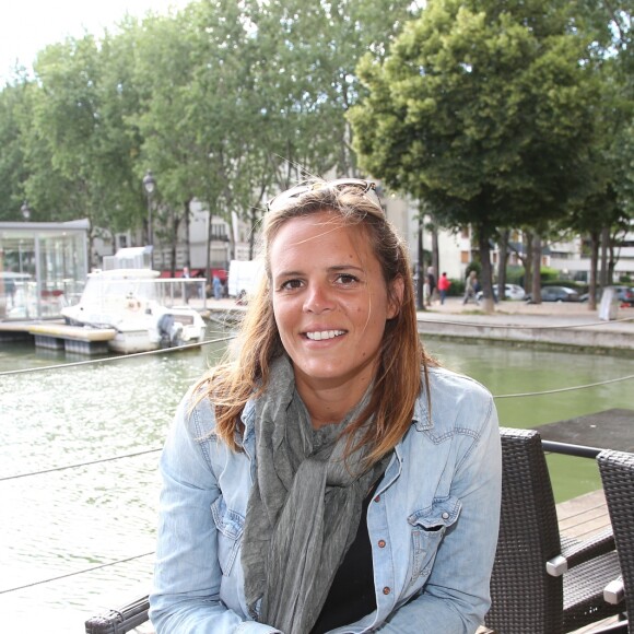 Exclusif - Laure Manaudou - 2ème édition de l'Open Swin Stars "Paris à la nage" au bassin de la Villette à Paris. Le 2 juillet 2016 © Marc Ausset-Lacroix / Bestimage