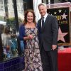 Gary Sinise (avec sa femme) reçoit son étoile sur le Walk of Fame à Hollywood, le 17 avril 2017 © Chris Delmas/Bestimage