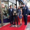 Gary Sinise, Joe Mantegna, Patricia Heaton et le général Robin Rand - Gary Sinise reçoit son étoile sur le Walk of Fame à Hollywood, le 17 avril 2017 © Chris Delmas/Bestimage