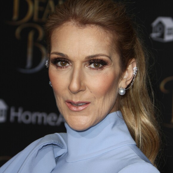 Céline Dion à la première de 'Beauty and the Beast' (La Belle et la Bête) au théâtre El Capitan à Hollywood, le 2 mars 2017