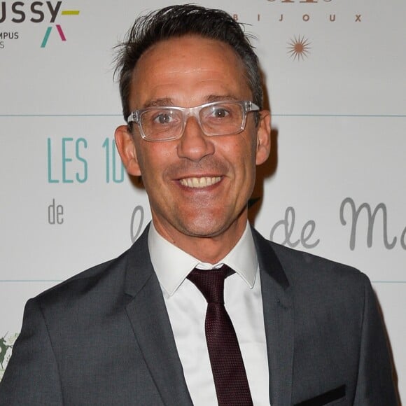 Julien Courbet lors de l'anniversaire des 10 ans de l'Etoile de Martin à l'hôtel Le Bristol à Paris. L'association soutient la recherche sur les cancers de l'enfant et offre des moments de plaisir et de détente à des enfants hospitalisés. Paris, le 30 mars 2017.