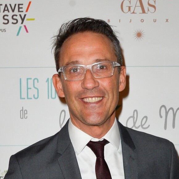 Julien Courbet lors de l'anniversaire des 10 ans de l'Etoile de Martin à l'hôtel Le Bristol à Paris. L'association soutient la recherche sur les cancers de l'enfant et offre des moments de plaisir et de détente à des enfants hospitalisés. Paris, le 30 mars 2017.