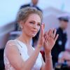 Uma Thurman - Montée des marches du film "Pour une poignée de dollars" pour la cérémonie de clôture du 67 ème Festival du film de Cannes, le 24 mai 2014