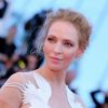 Uma Thurman - Montée des marches du film "Pour une poignée de dollars" pour la cérémonie de clôture du 67 ème Festival du film de Cannes – Cannes le 24 mai 2014