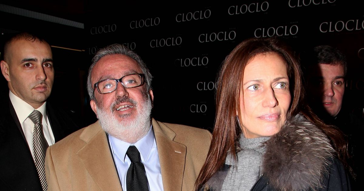 Dominique Farrugia Et Sa Femme Isabelle - Avant-première Du Film Cloclo ...