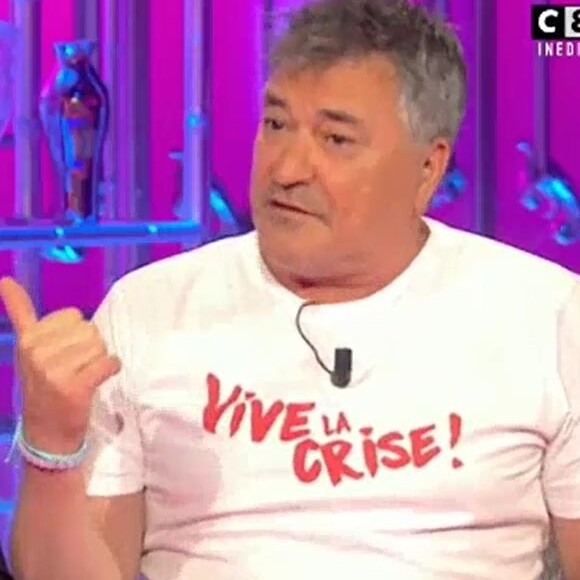 Jean-Marie Bigard et Lola-Marois Bigard invités de "Salut les terriens", samedi 22 avril 2017, C8