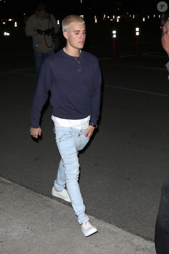 Justin Bieber à West Hollywood le 27 février 2017
