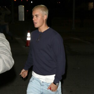 Justin Bieber à West Hollywood le 27 février 2017