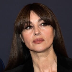 Monica Bellucci à Belgrade pour la première du film The Milky Way de Emir Kusturica ou elle joue le premier rôle à Belgrade le 24 février 2017