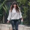 Exclusif - Jessica Biel est allée rendre visite à des amis à Santa Monica, le 17 mars 2017  Exclusive - Actress Jessica Biel stops by a friends house for a visit in Santa Monica, California on March 17, 2017. Jessica got an early start on her morning after having a late night at her restaurant Au Fudge last night.17/03/2017 - Los Angeles