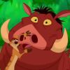 Timon et Pumbaa dans Le Roi Lion.