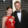 Seth Rogen et sa femme Lauren Miller - People à la soirée Vanity Fair en marge de la cérémonie des Oscar 2017 à Los Angeles le 26 février 2017.