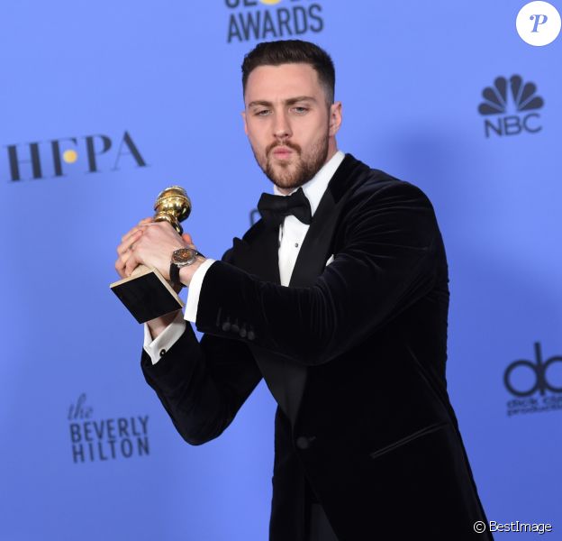 Aaron Taylor Johnson - 74e cérémonie des Golden Globe Awards à Beverly Hills, Los Angeles, le 8 janvier 2017.
