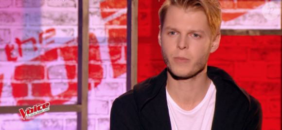 Matthieu et Fabian dans "The Voice 6" sur TF1, le 29 avril 2017.