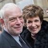 Exclusif - Mariage de Catherine Laborde et Thomas Stern. Le 9 novembre 2013 à la mairie du 2e arrondissement de Paris.