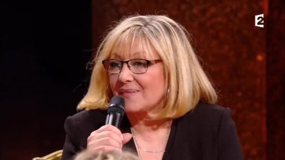 Marie Myriam face à son ex Patrick Sébastien, le 29 avril 2017 dans "Le Plus grand cabaret du monde" (France 2).