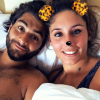 Jesta et Benoît en vacances en famille au Cambodge. Ils célèbrent leurs 9 mois d'amour. Mai 2017.