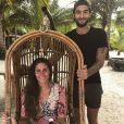 Jesta et Benoît en vacances en famille au Cambodge. Ils célèbrent leurs 9 mois d'amour. Mai 2017.