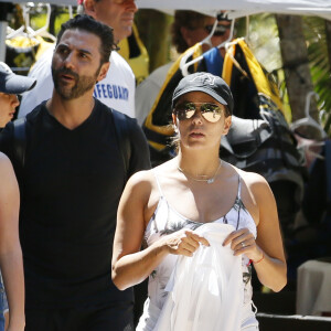 Exclusif - Eva Longoria et son mari à Hawaii. Le 18 avril 2017