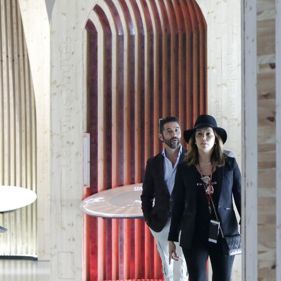 Exclusif - Eva Longoria et son mari José Baston à Bordeaux, France, le 11 avril 2017.