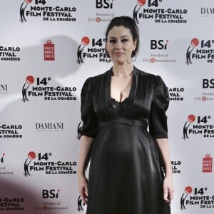 Monica Bellucci lors de la soirée de clôture du 14e festival du film de Monte-Carlo de la Comédie à Monaco, le 5 mars 2017.