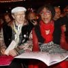 Exclusif - Laroche Valmont, Joniece Jamison - Les Stars 80 assistent au spectacle "Priscilla Folle du désert" au Casino de Paris le 21 avril 2017. © Marc Ausset- Lacroix / Bestimage