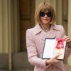 Editor-in-Chief, American Vogue and Artistic Director Dame Anna Wintour after receiving her Dame Commander from Queen Elizabeth II at an Investiture ceremony at Buckingham Palace, London, UK on May 5, 2017. Photo by Dominic Lipinski/PA Wire/ABACAPRESS.COM05/05/2017 - London