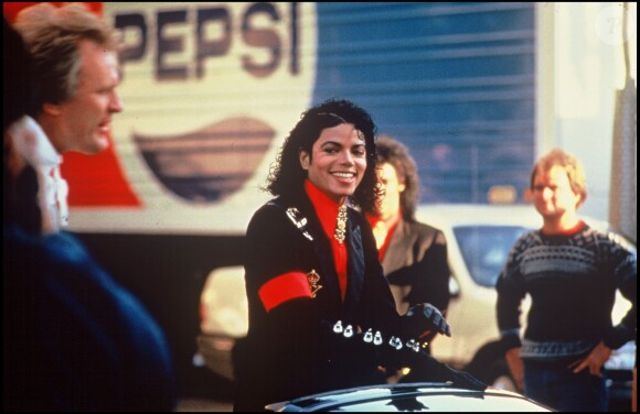 Photo de Michael Jackson en mars 1987.