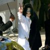 Michael Jackson au tribunal à Santa Maria. Janvier 2005.