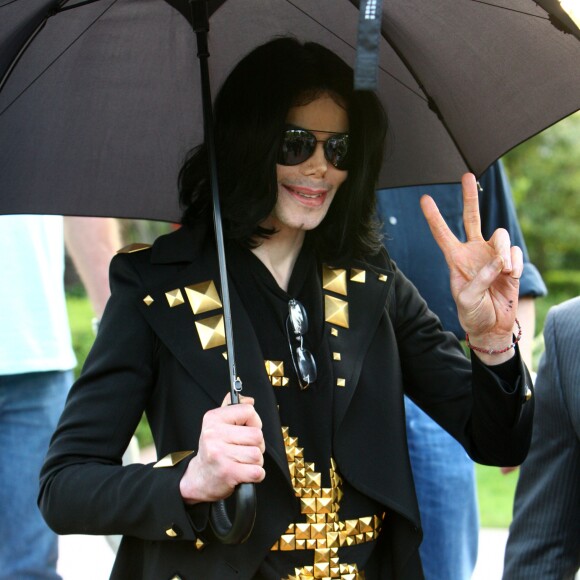 Michael Jackson en famille à Los Angeles. Mai 2009.