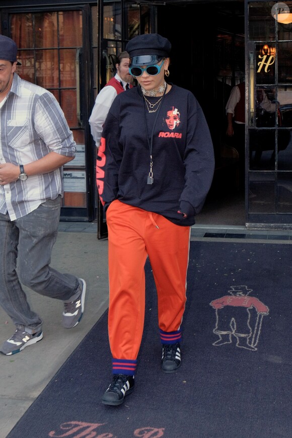 Rita Ora à New York, le 3 mai 2017.