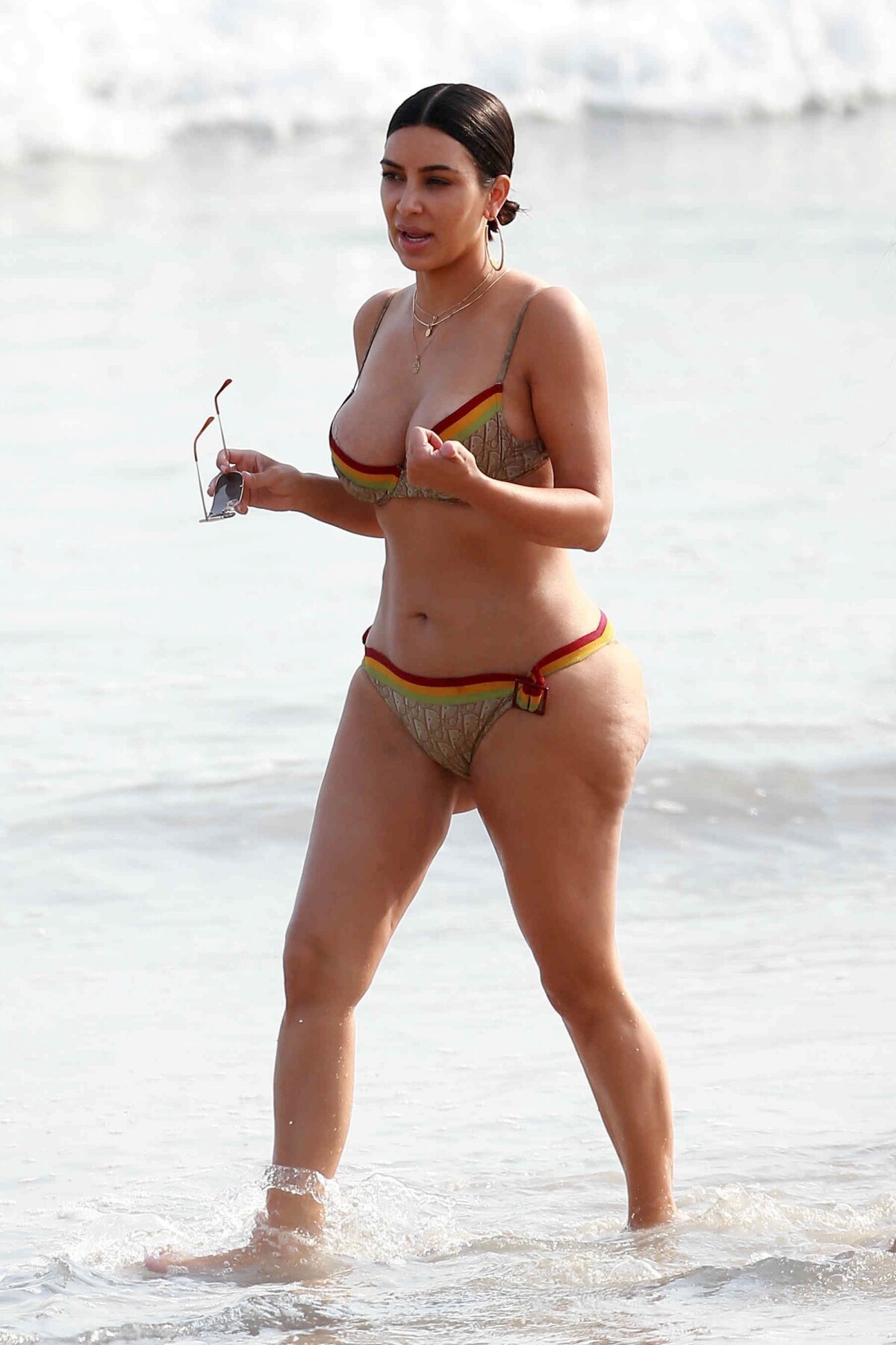 Kim kardashian plage