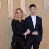 Brie Larson et son fiancé Alex Greenwald assistent au défilé Christian Dior (collection croisière 2018) à Calabasas. Le 11 mai 2017.