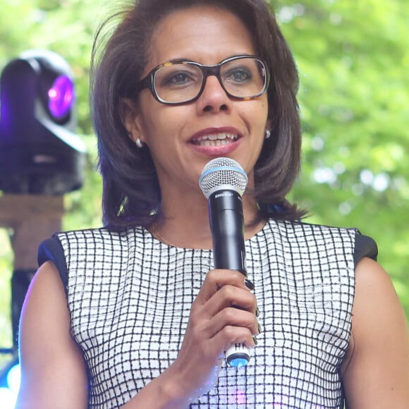 Audrey Pulvar - Inauguration de la "Fondation Goodplanet - Domaine de Longchamp" à Paris, le 13 mai 2017. © CVS/Bestimage