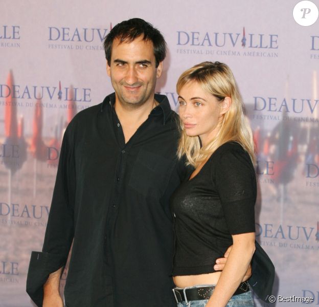 Le réalisateur français Manuel Pradal et Emmanuelle Béart lors du 32ème Festival du Cinéma Américain de Deauville le 3 septembre 2006