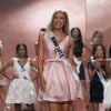 Miss Minnesota USA, Meridith Gould lors de l'élection Miss USA 2017 au Mandalay Bay Resort and Casino de Las Vegas, le 14 mai 2017