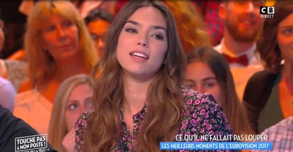 Alma, arrivée 12ème à l'Eurovision, a répondu au message déplacé de Jean-Michel Maire lundi 15 mai 2017 sur le plateau de Touche pas à mon poste (C8).