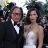 Bella Hadid et son père Mohamed Hadid - Montée des marches du film "Les Fantômes d'Ismaël" lors de la cérémonie d'ouverture du 70ème Festival International du Film de Cannes. Le 17 mai 2017 © Borde-Jacovides-Moreau/Bestimage