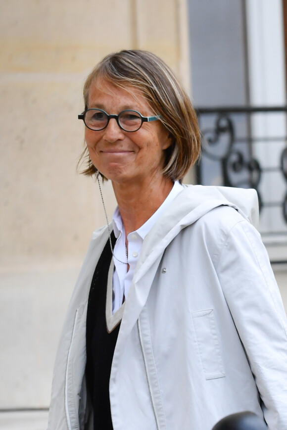 Françoise Nyssen, nouvelle ministre de la Culture - Premier conseil des ministres au Palais de l'Elysée, à Paris, le 18 mai 2017.