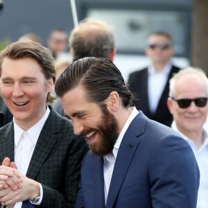 Paul Dano et Jake Gyllenhaal - Photocall du fim "Okja" lors du 70e Festival International du Film de Cannes, France, le 19 mai 2017. © Borde-Jacovides-Moreau/Bestimage