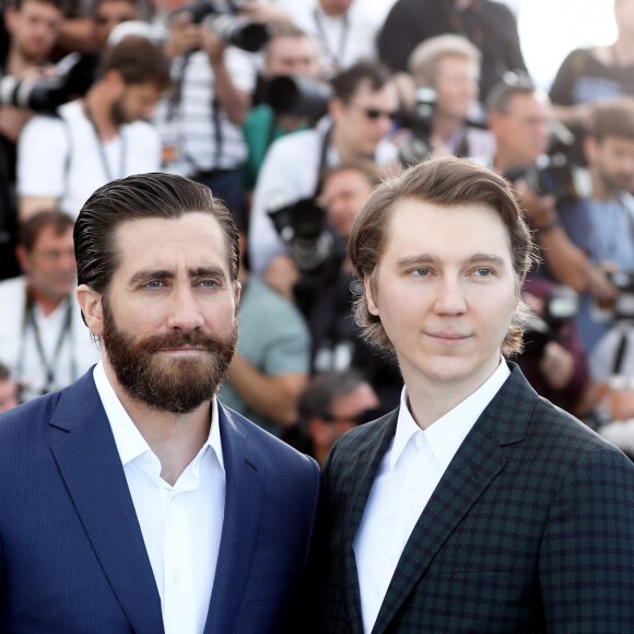Paul Dano et Jake Gyllenhaal - Photocall du fim "Okja" lors du 70e Festival International du Film de Cannes, France, le 19 mai 2017. © Borde-Jacovides-Moreau/Bestimage