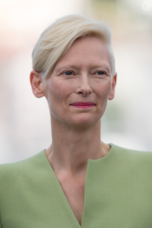 Tilda Swinton - Photocall du fim "Okja" lors du 70e Festival International du Film de Cannes, France, le 19 mai 2017. © Borde-Jacovides-Moreau/Bestimage