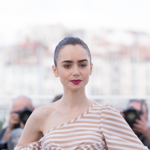 Lily Collins - Photocall du fim "Okja" lors du 70ème Festival International du Film de Cannes, France, le 19 mai 2017. © Borde-Jacovides-Moreau/Bestimage