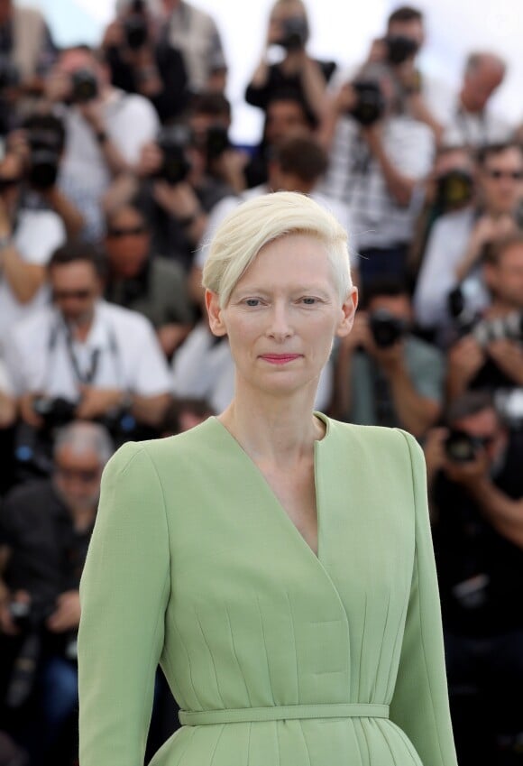 Tilda Swinton - Photocall du fim "Okja" lors du 70e Festival International du Film de Cannes, France, le 19 mai 2017. © Borde-Jacovides-Moreau/Bestimage
