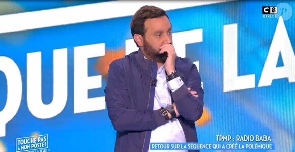 Cyril Hanouna sur le plateau de Touche pas à mon poste sur C8, le 19 mai 2017.