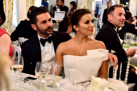 Exclusif - Eva Longoria et son mari Jose Baston - 6e dîner du Global Gift Initiative à l'espace "Mouton Cadet Wine Bar" sur le toit du Palais des Festivals, lors du 70e Festival International du Film de Cannes, le 19 mai 2017.© Giancarlo Gorassini/Bestimage