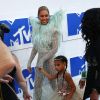 Beyonce knowles et sa fille Blue Ivy Carter aux MTV Video Music Awards 2016 à New York, le 28 août 2016